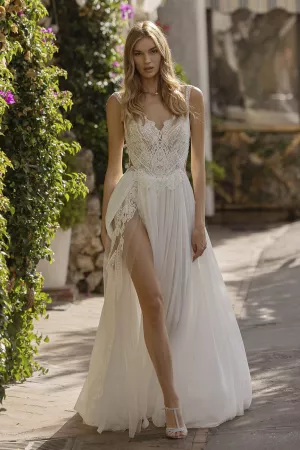 Koonings trouwjurk le papillon by Modeca collection Brenne bruidsmode brautmode wedding dress