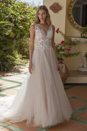 Koonings trouwjurk le papillon by Modeca collection Brianna bruidsmode brautmode wedding dress