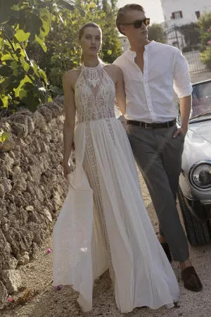 Koonings trouwjurk modeca collection aafje bruidsmode brautmode wedding dress