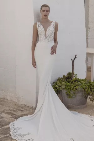 Koonings trouwjurk Modeca collection Alouise bruidsmode brautmode wedding dress