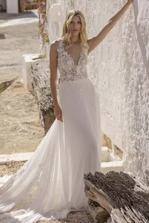 Koonings trouwjurk Modeca collection Amanda bruidsmode brautmode wedding dress