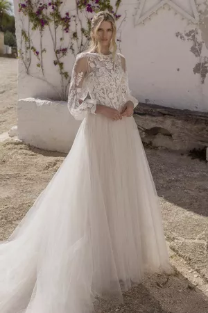 Koonings trouwjurk Modeca collection Anika bruidsmode brautmode wedding dress