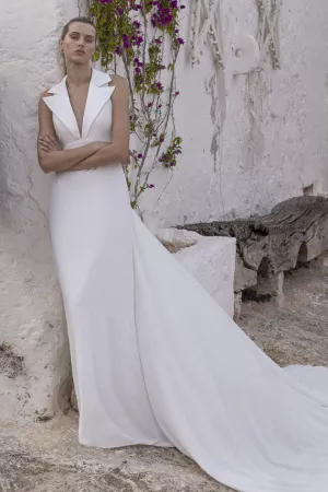 Koonings trouwjurk Modeca collection Acmin bruidsmode brautmode wedding dress