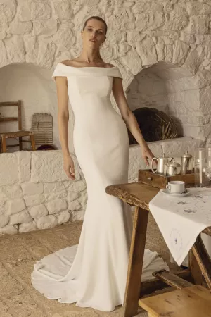 Koonings trouwjurk Modeca collection Asja bruidsmode brautmode wedding dress