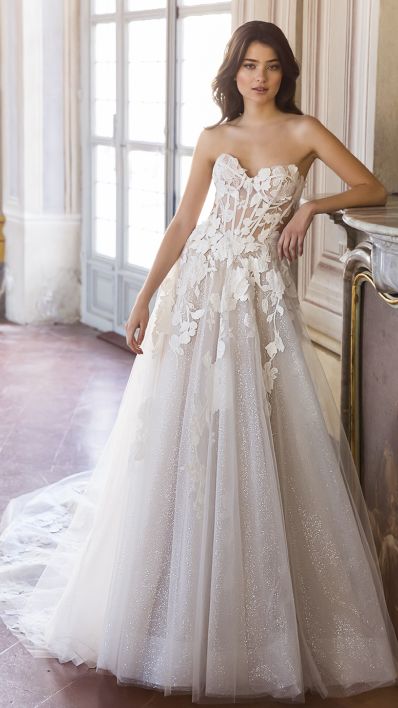 Koonings trouwjurken Enzoani bruidsmode hochzeitskleid bridal dress