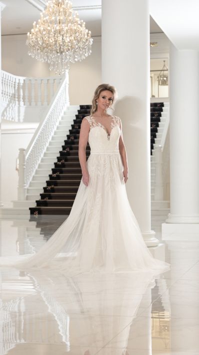 Ramona Koonings Couture bruidsmode KN2368 Hannover trouwjurk bridal dress
