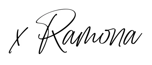 Ramona handtekening