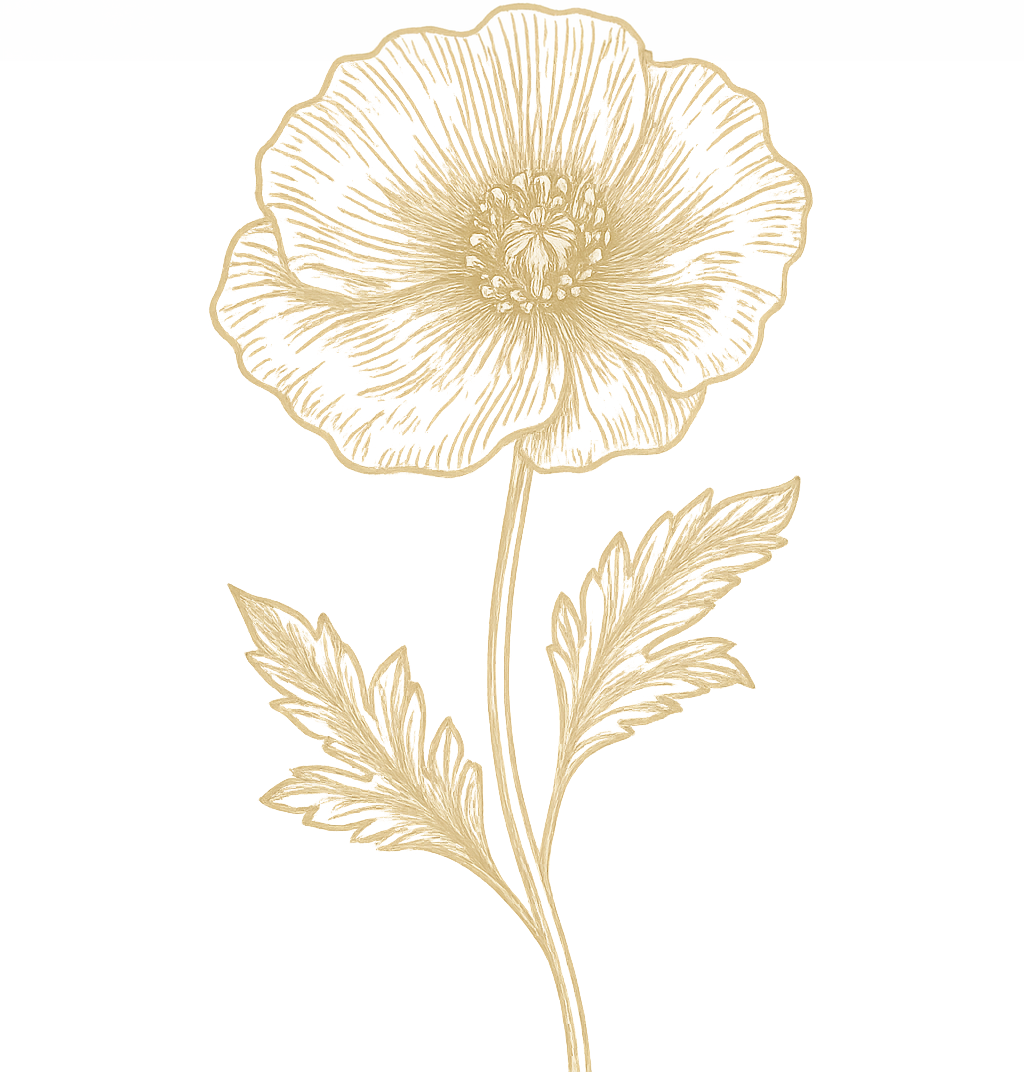 Flower decorative element