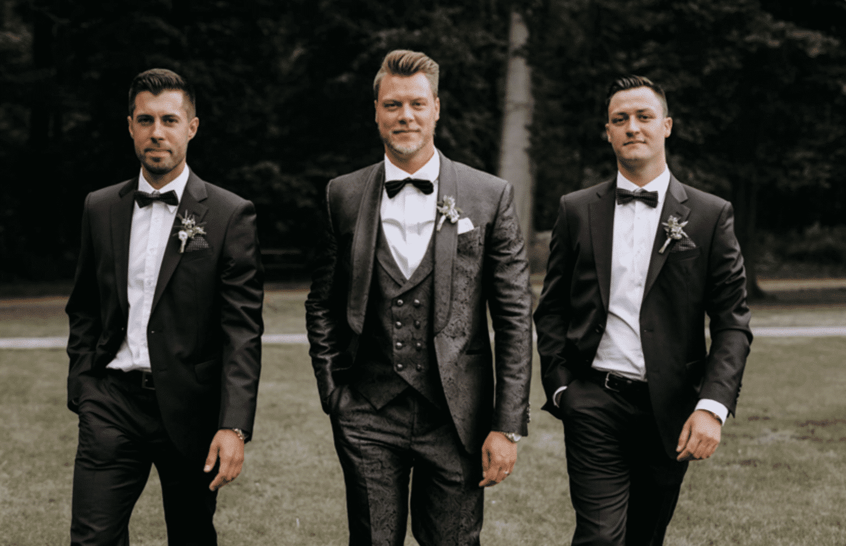 Koonings Bruidegrom best men