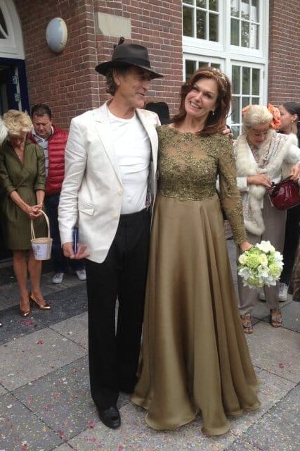 Liz Snoijink in een ontwerp van Addy van den Krommenacker