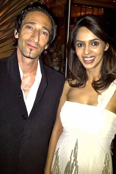 Mallika Sherawat in een ontwerp van Addy van den Krommenacker