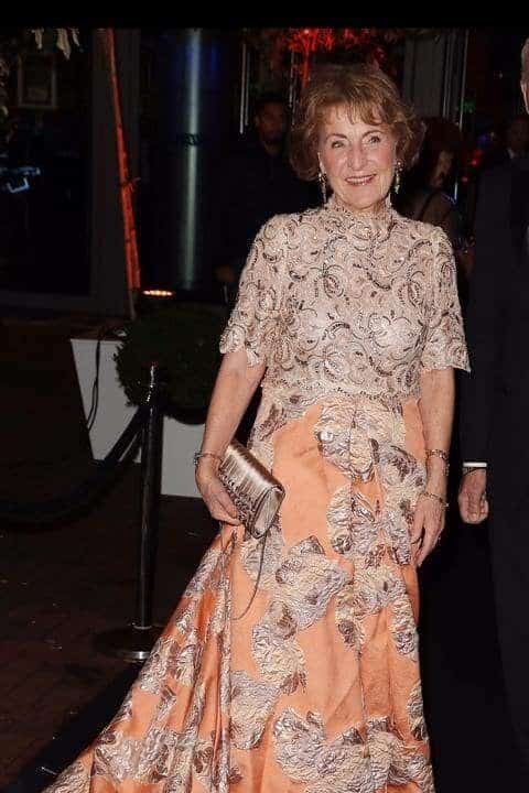 Prinses Margriet in een ontwerp van Addy van den Krommenacker