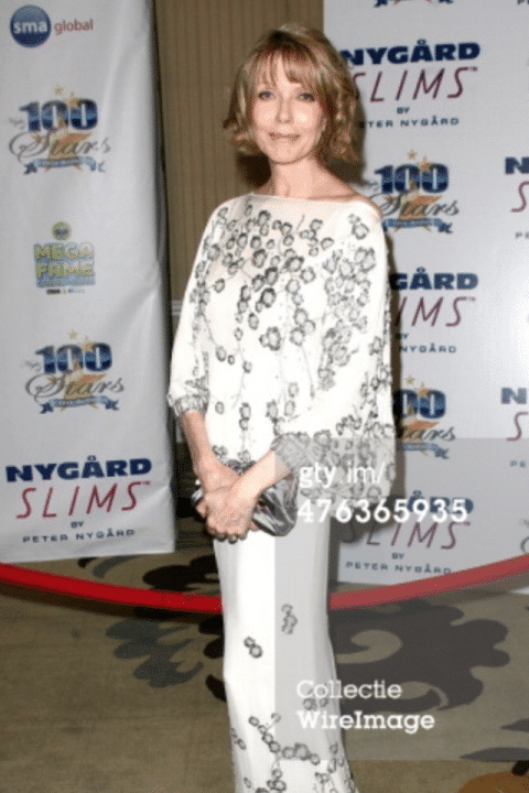 Susan Blakely in een ontwerp van Addy van den Krommenacker