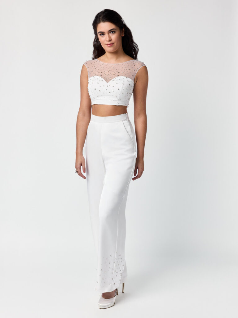 Poirier T-75408 Top Strass | Gem |  Gabrielle