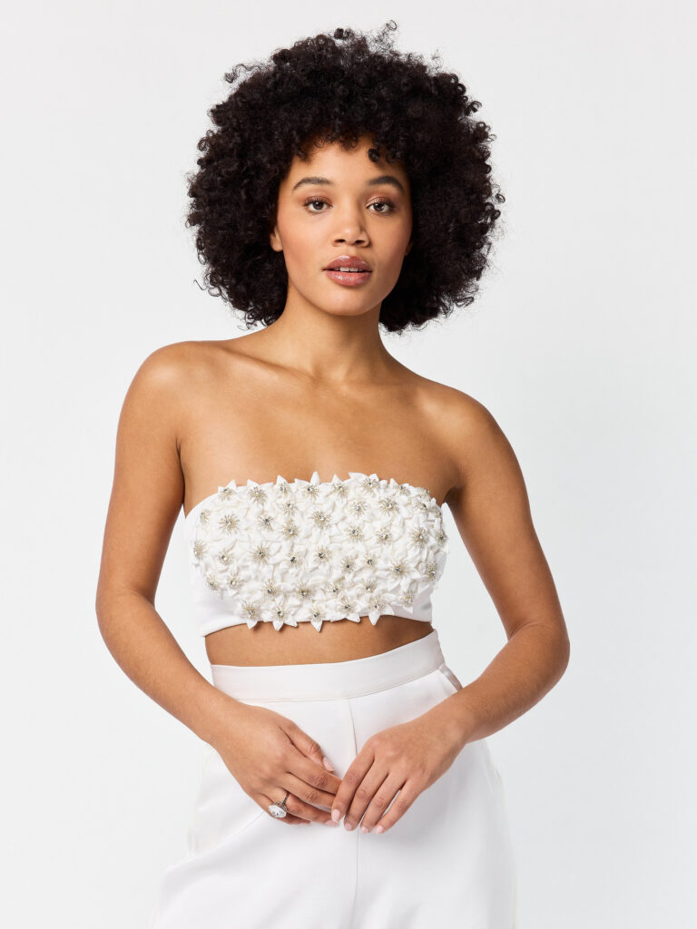 Poirier T-75427 Bandeau|Bloemen|Gem|Yvette