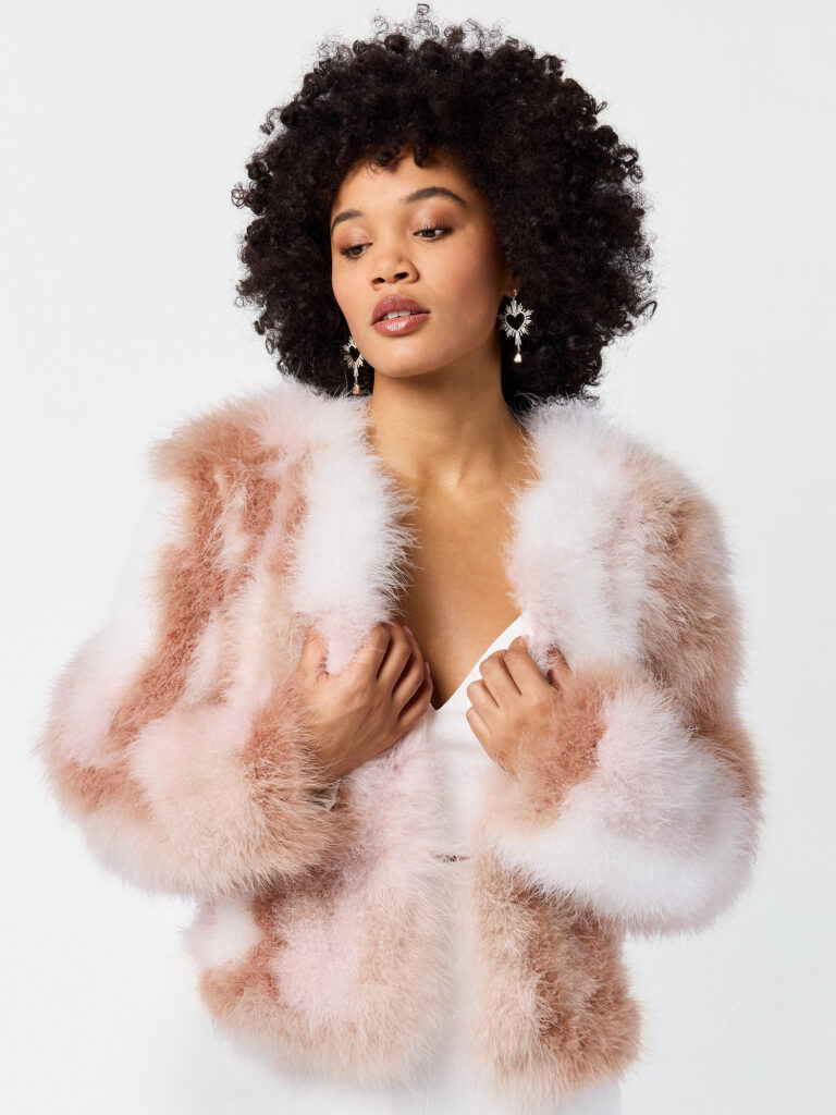 Poirier BOL-75051 Marabou Jacket