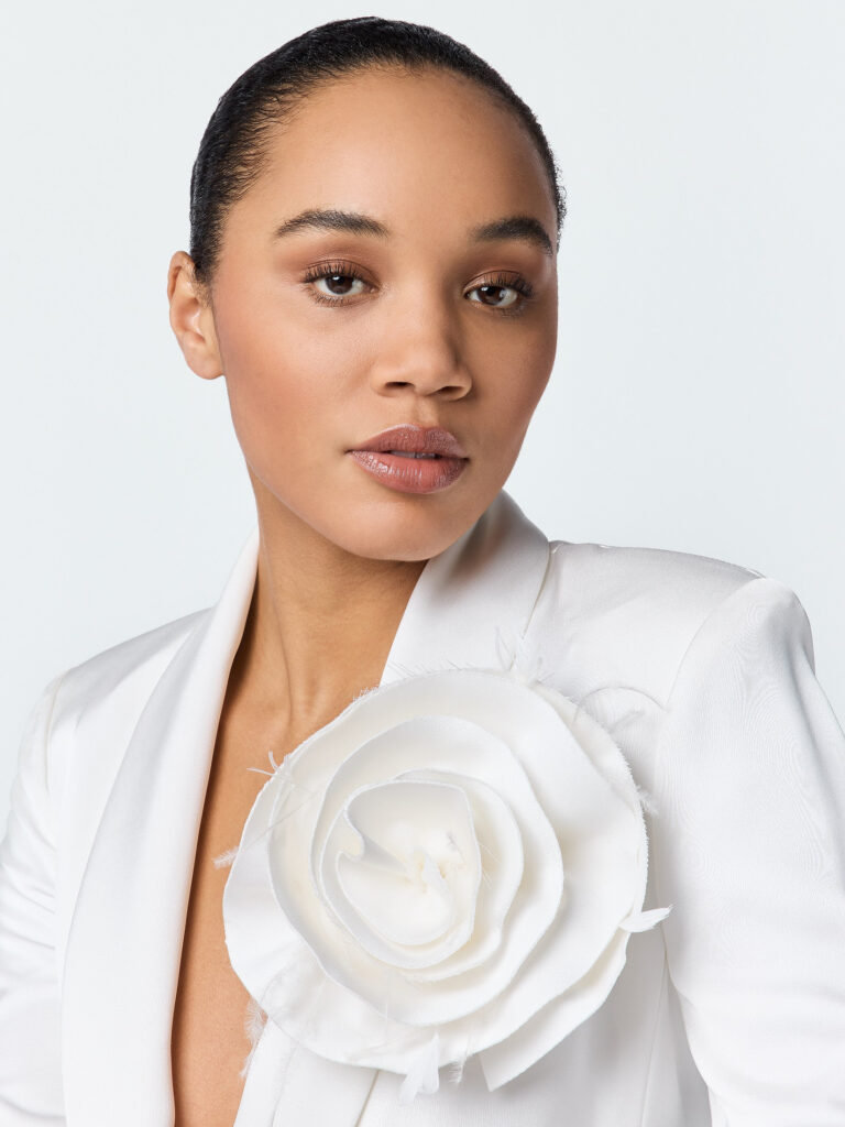 Poirier CB-75064 Broche | Bloem | Satijn