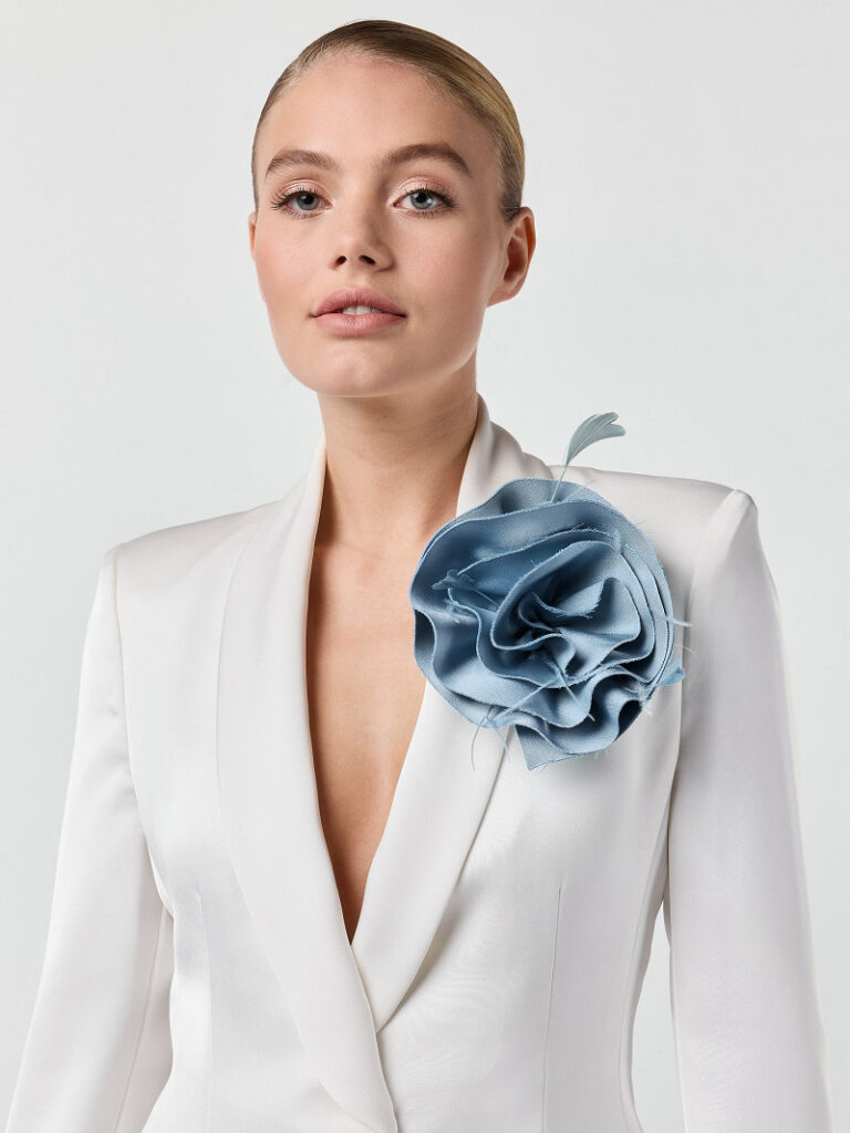Poirier CB-75064 Broche | Bloem | Satijn