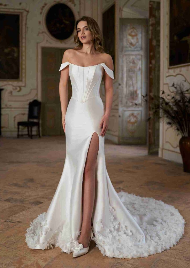 Herve Paris Nixon-B skirt only satin