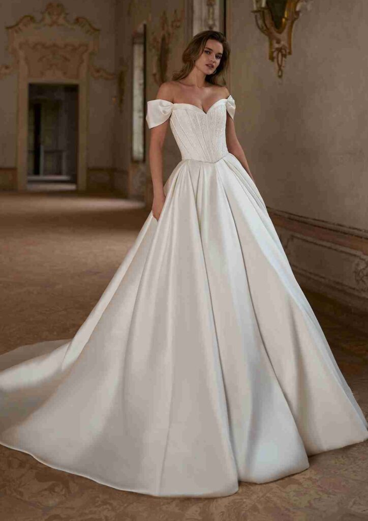 Herve Paris Noriko-B skirt only satin