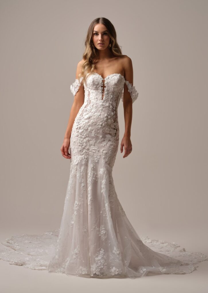 Maggie Sottero Designs Malone 25MS905B01 + sleeves DS025MS905000