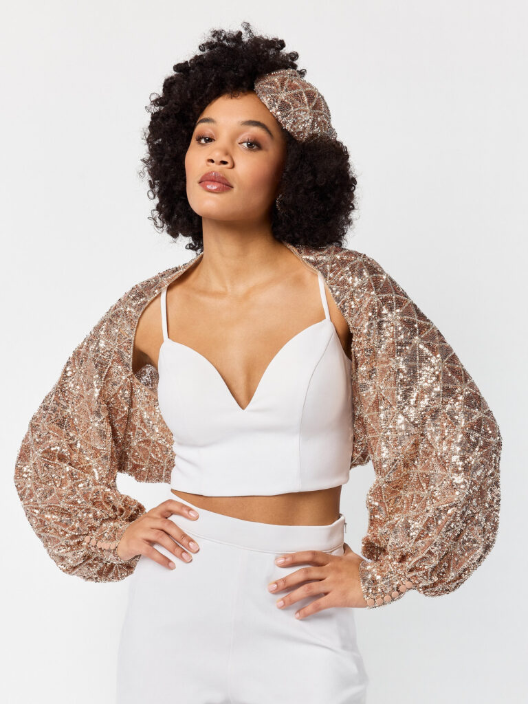 Poirier ST-75325 Étole | Paillettes