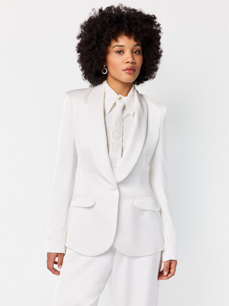 Poirier T-210 Colbert matte satin | Gem|Lucia
