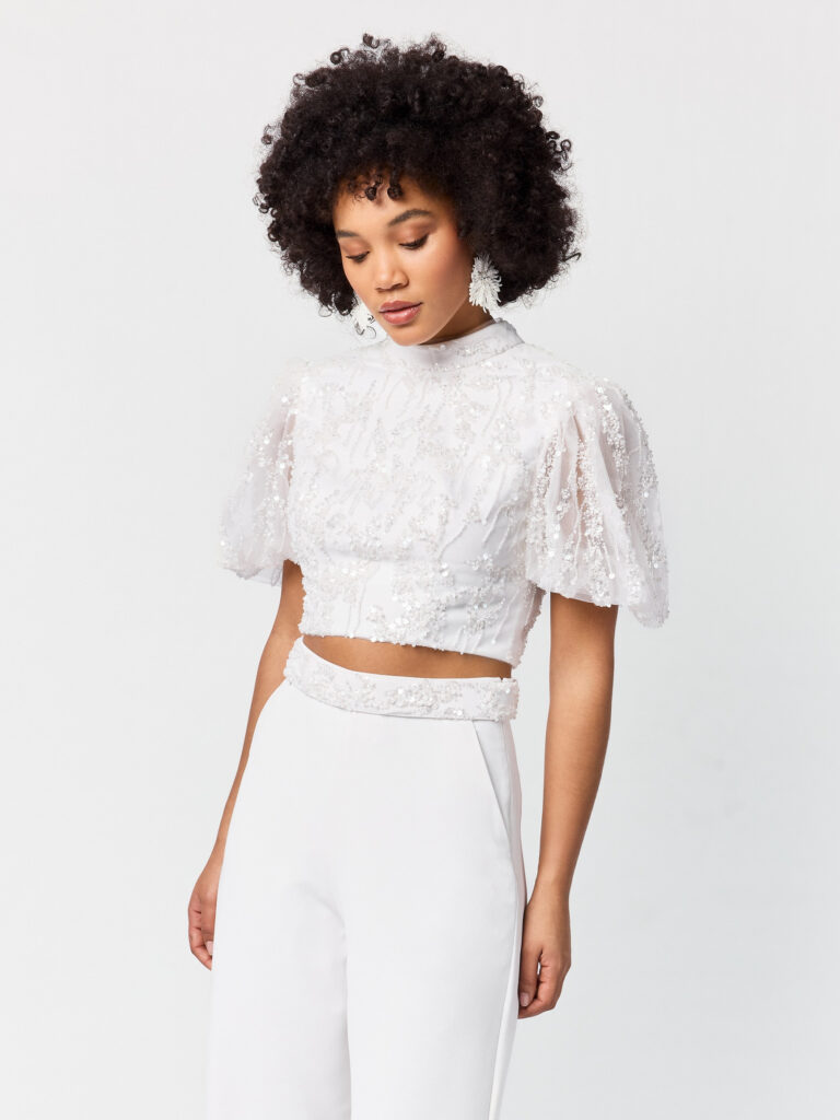 Poirier T-75413 Oberteil | Edelstein | Armelle