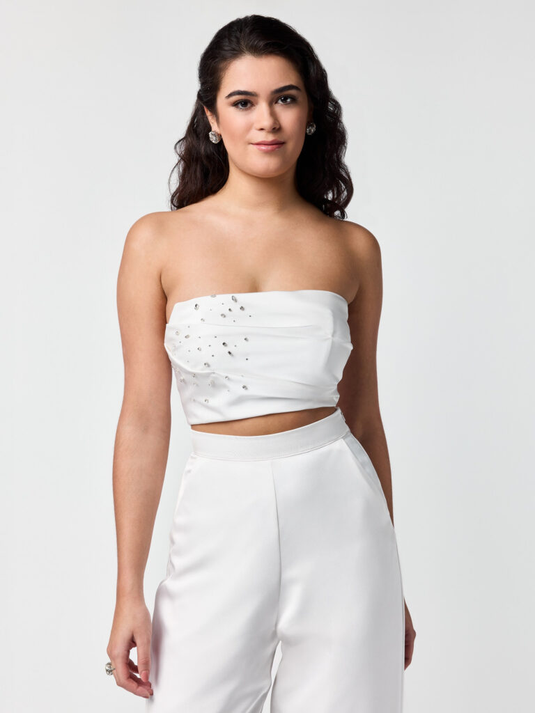 Poirier T-75420 Top Strass | Gem | Gabrielle